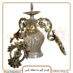قیمت لوستر آویز تک شعله و سه شعله مدل یاسی