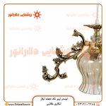 لوستر تک شعله کریستالی با کیفیت درجه یک و گارانتی