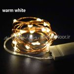 ریسه LED مفتولی ۵ متری باتری خور آفتابی