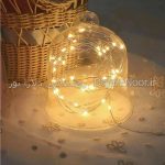 ریسه ال ای دی مفتولی باتری سکه ای 5 متری